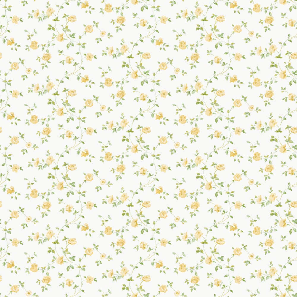 Modern Rose Trail Wallpaper by Galerie (Miniatures 3 Collection)