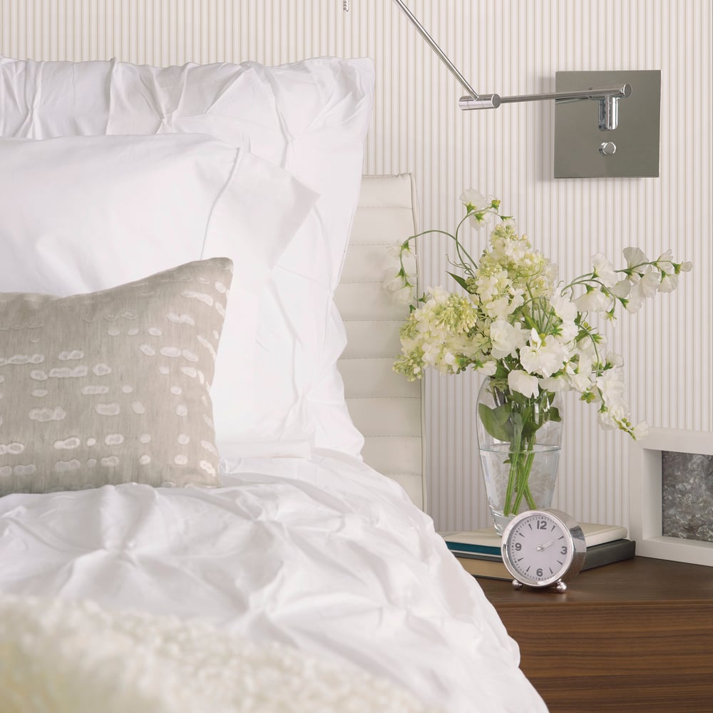 Ticking Stripe Wallpaper by Galerie (Smart Stripes 3 Collection)