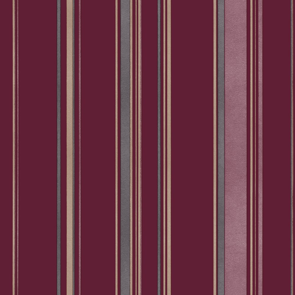 Casual Stripe Wallpaper by Galerie (Smart Stripes 3 Collection)