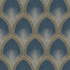 Nouveau Scallop Wallpaper by Galerie (Special FX Collection)