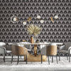 Nouveau Scallop Wallpaper by Galerie (Special FX Collection)