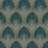 Nouveau Scallop Wallpaper by Galerie (Special FX Collection)