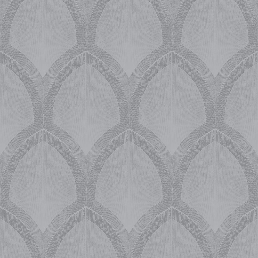 Nouveau Scallop Wallpaper by Galerie (Special FX Collection)