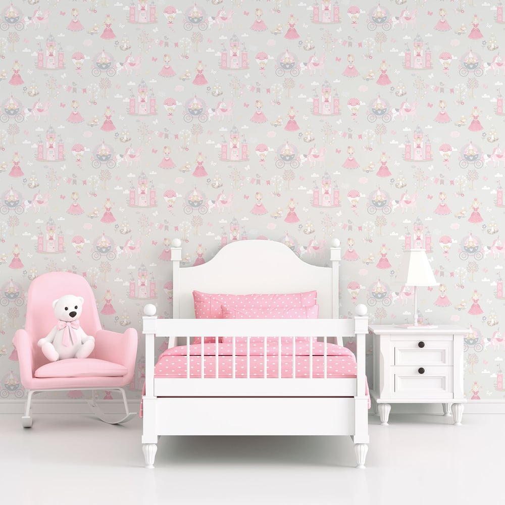 Fairytale Wallpaper by Galerie (Tiny Tots 2 Collection)