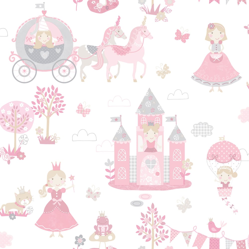Fairytale Wallpaper by Galerie (Tiny Tots 2 Collection)