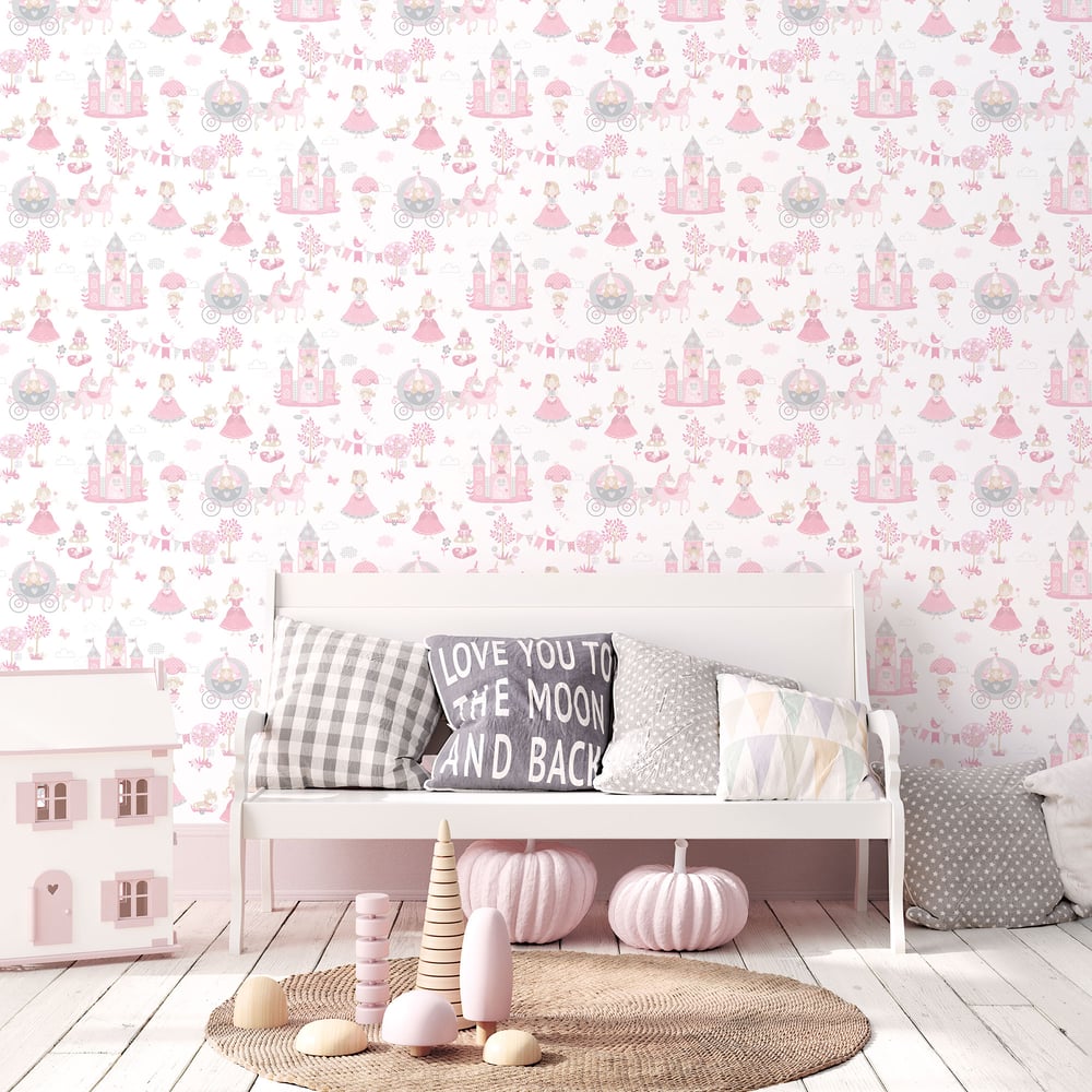Fairytale Wallpaper by Galerie (Tiny Tots 2 Collection)