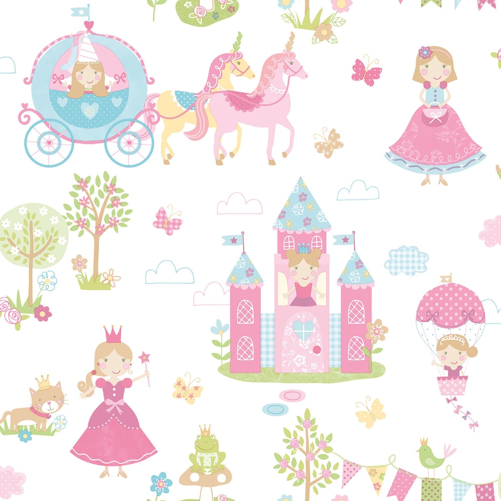 Fairytale Wallpaper by Galerie (Tiny Tots 2 Collection)