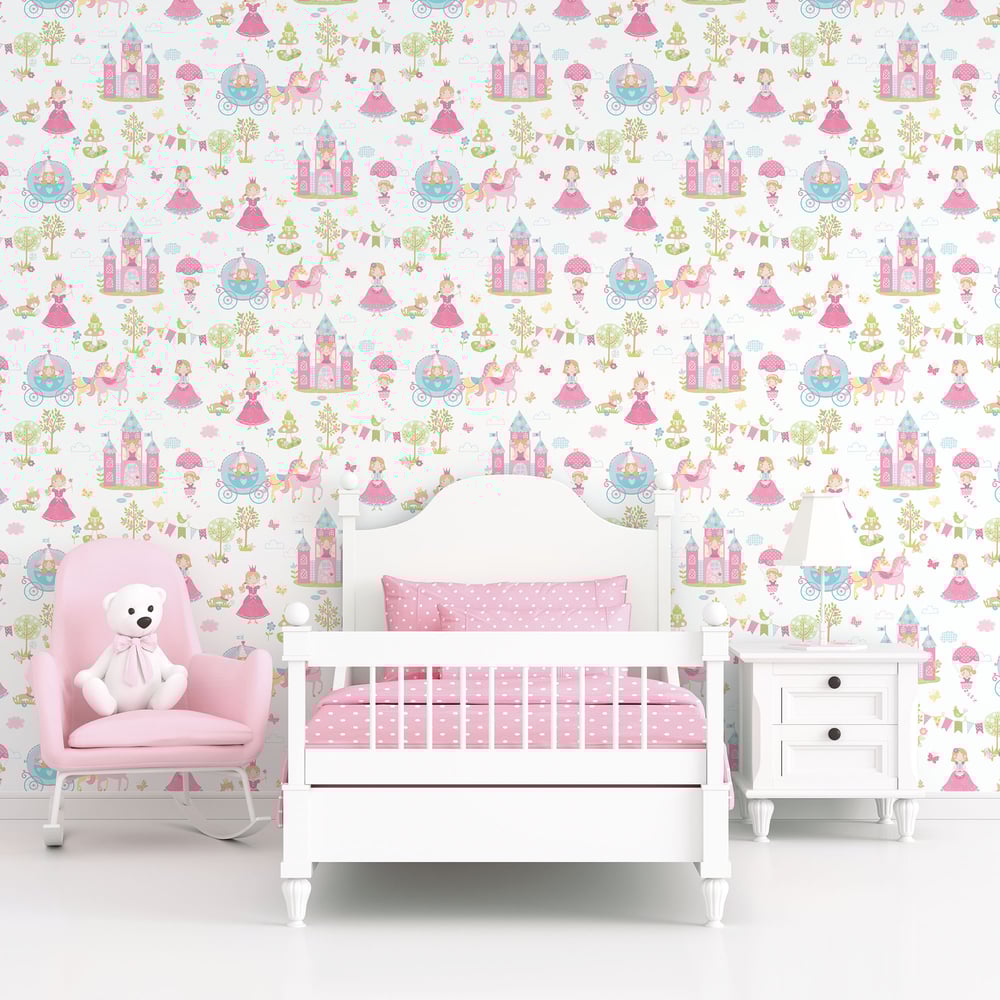 Fairytale Wallpaper by Galerie (Tiny Tots 2 Collection)