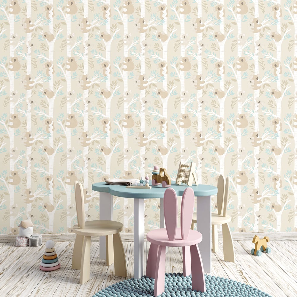 Koala Wallpaper by Galerie (Tiny Tots 2 Collection)