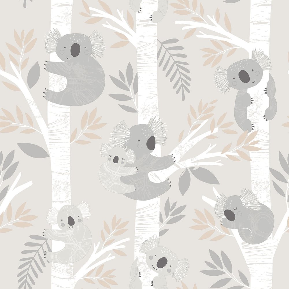 Koala Wallpaper by Galerie (Tiny Tots 2 Collection)