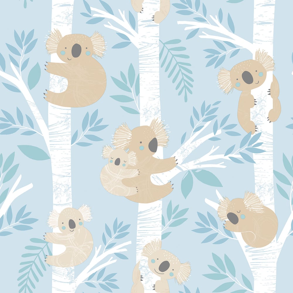 Koala Wallpaper by Galerie (Tiny Tots 2 Collection)
