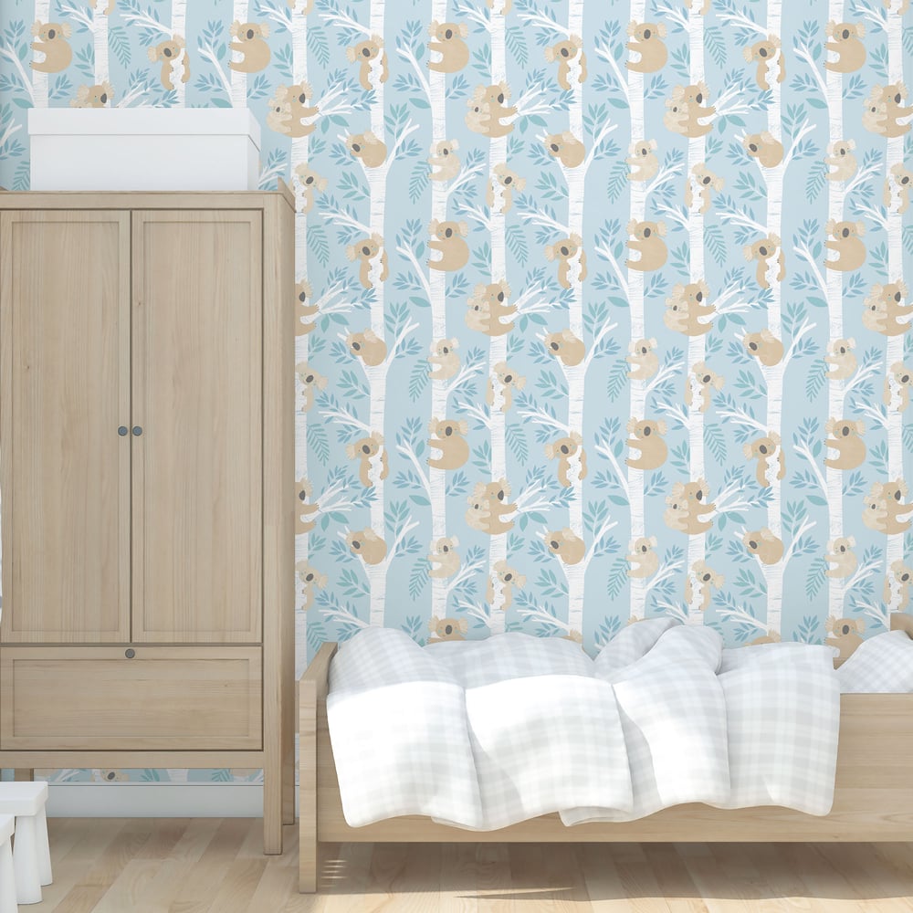 Koala Wallpaper by Galerie (Tiny Tots 2 Collection)