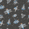 Spaceships Wallpaper by Galerie (Tiny Tots 2 Collection)