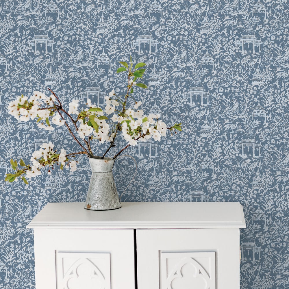 Garden Toile Wallpaper by Galerie (Secret Garden Collection)