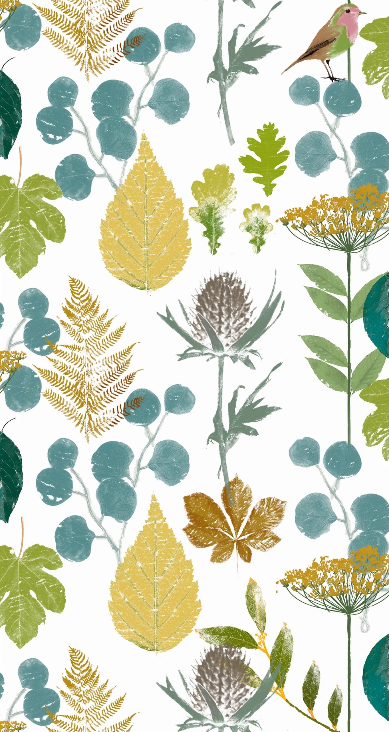 Herbarium Wallpaper by Gastón y Daniela