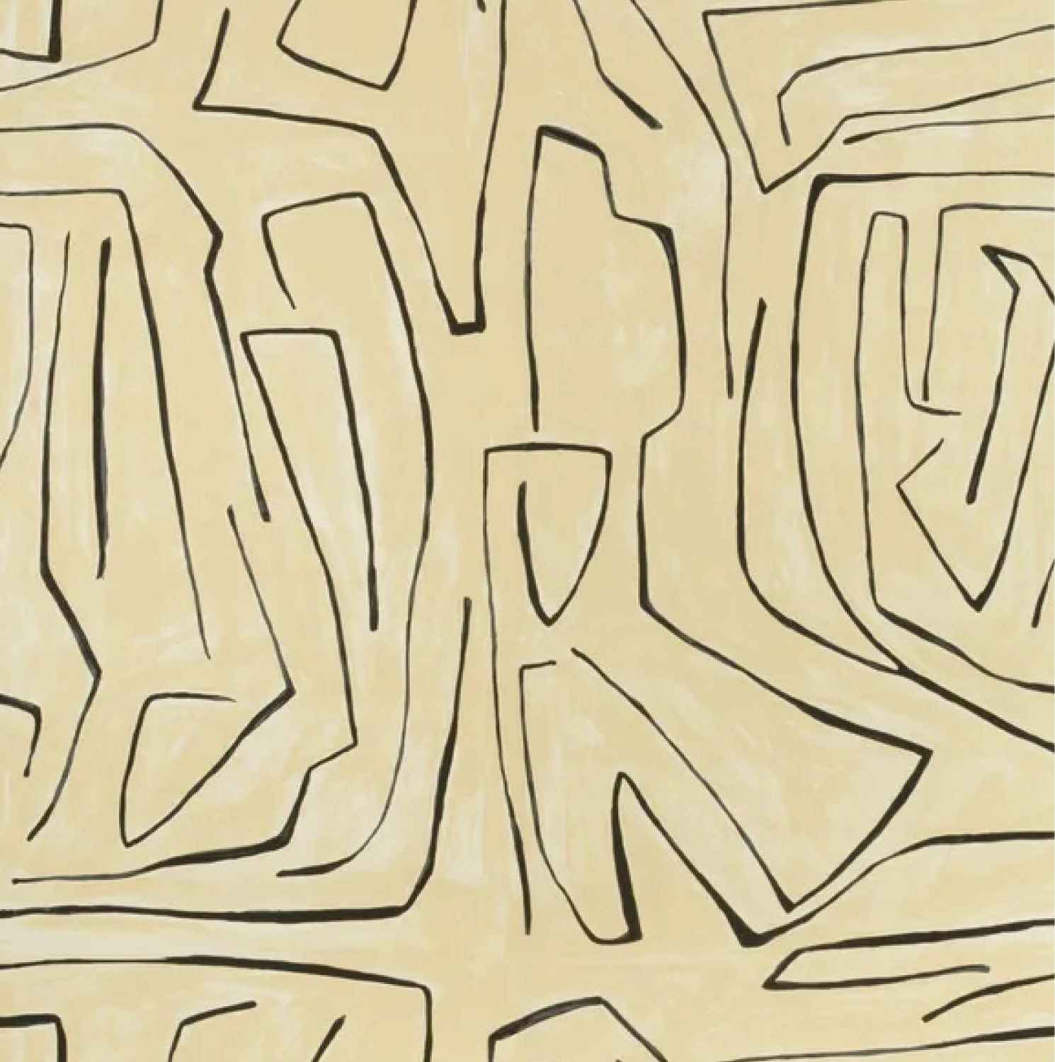 Graffito Wallpaper by Kelly Wearstler