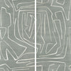 Graffito II Grasscloth Wallpaper by Kelly Wearstler
