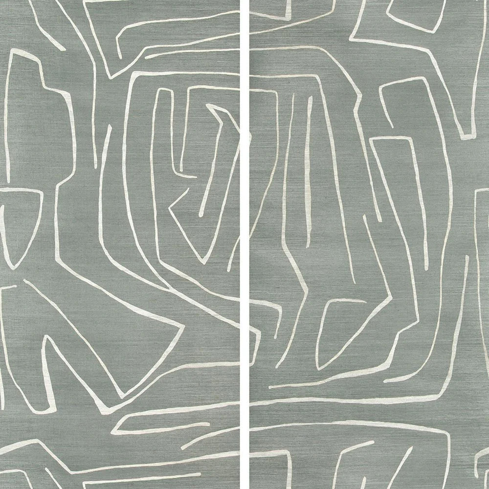 Graffito Wallpaper by Kelly Wearstler