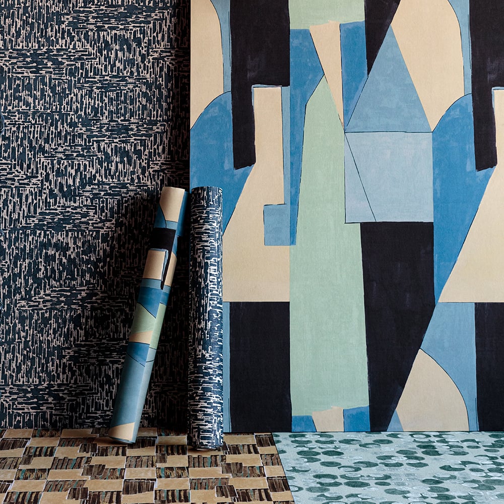 District Wallpaper by Kelly Wearstler