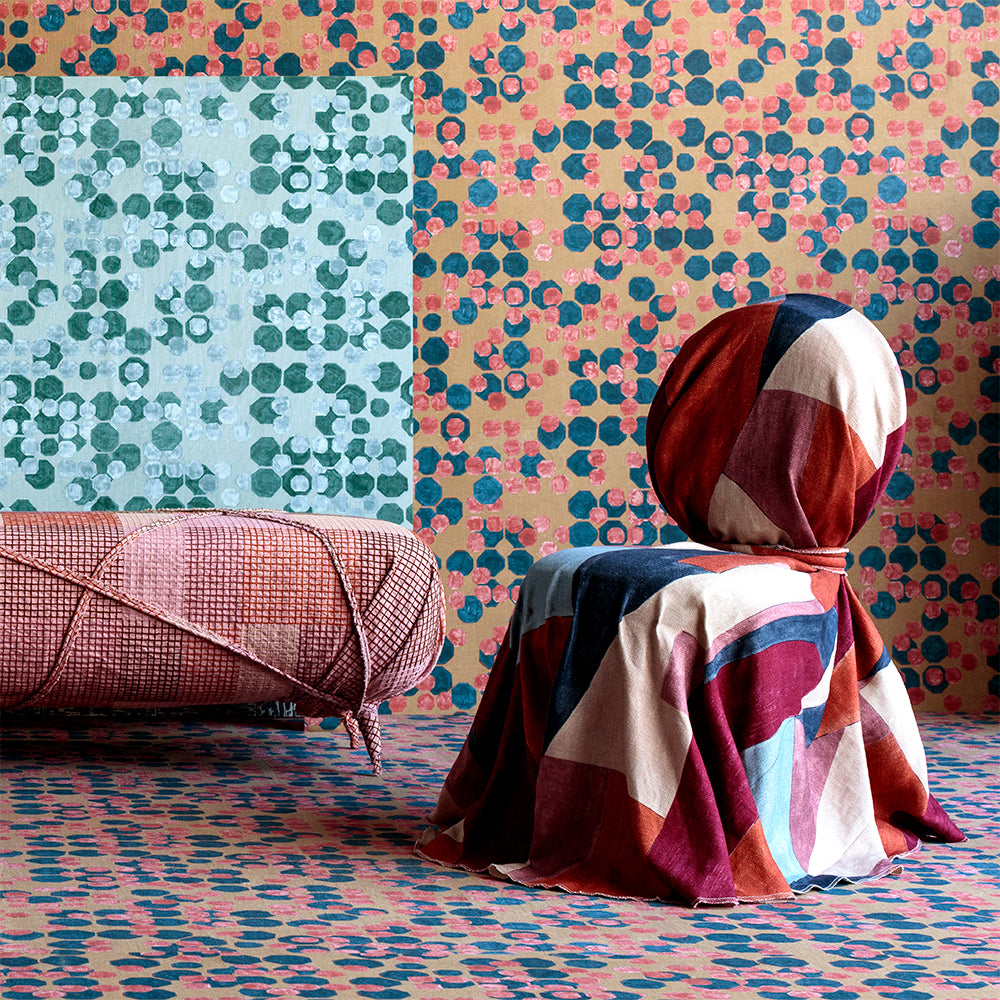 Hex Wallpaper by Kelly Wearstler