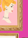 Gallery Walls Illustrated Wallpaper- 219 Barbie Collection