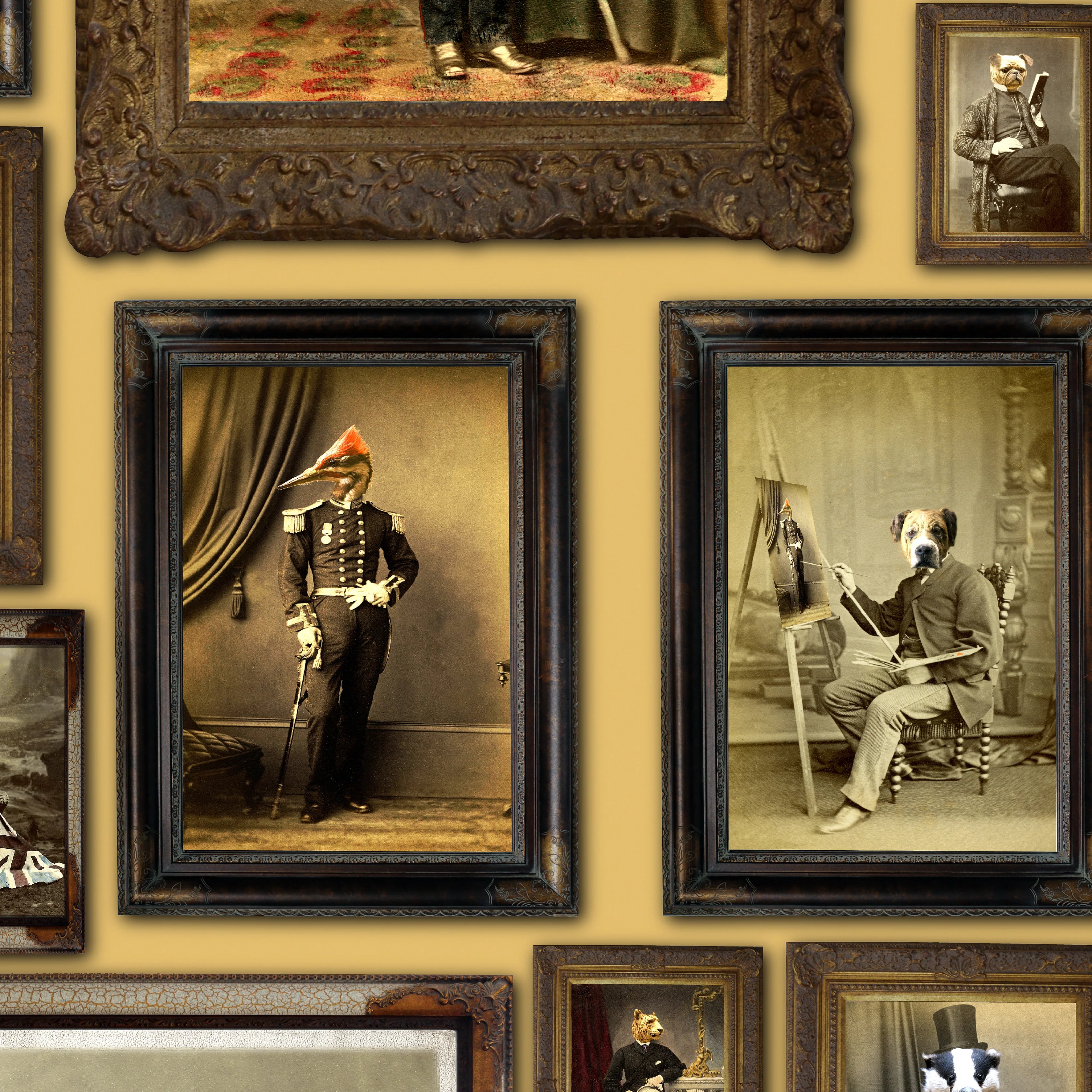 Colonel Fox & Friends Wallpaper by Graduate Collection