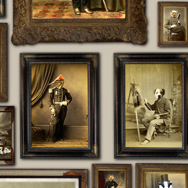 Colonel Fox & Friends Wallpaper by Graduate Collection