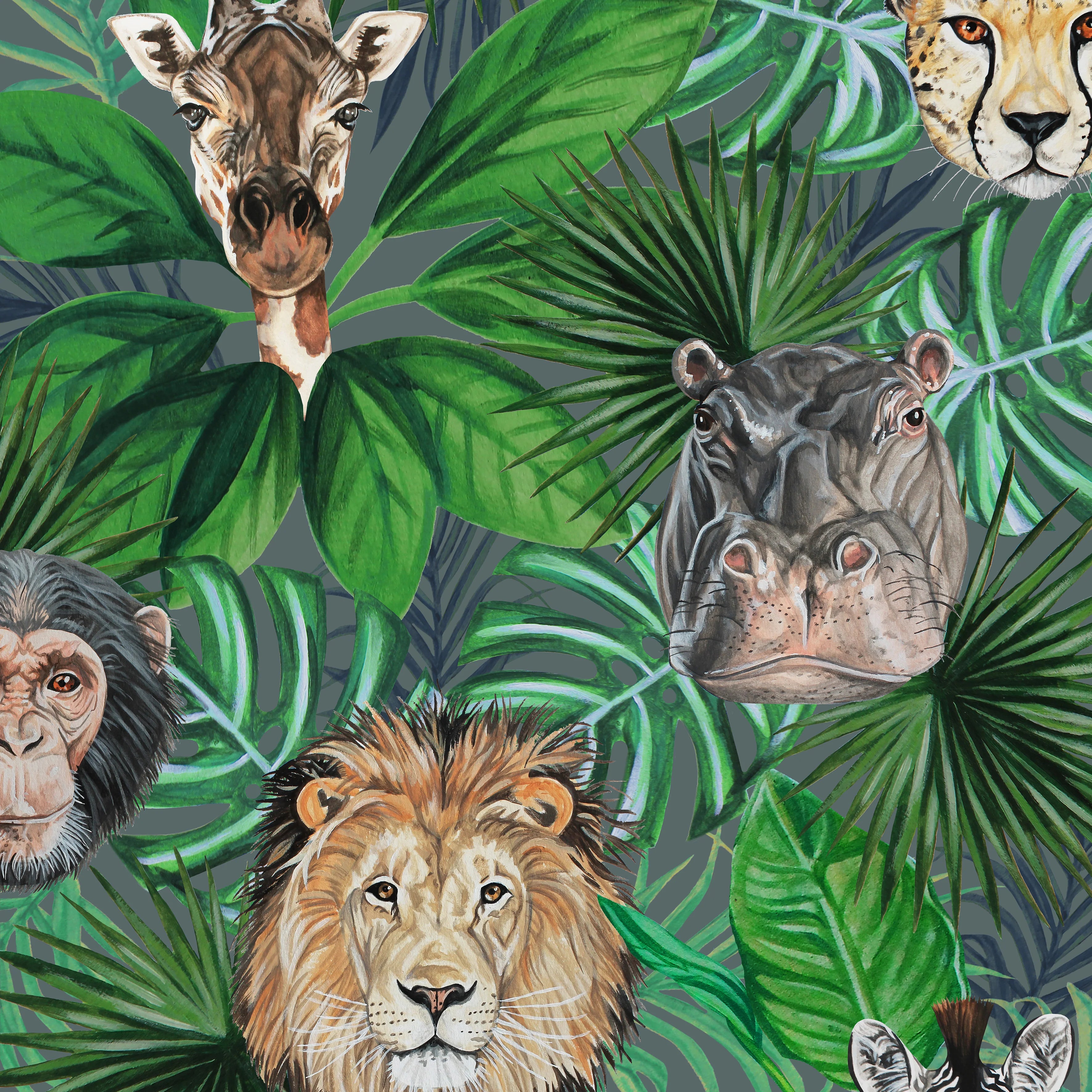 Geoffrey & Friends Wallpaper by Graduate Collection