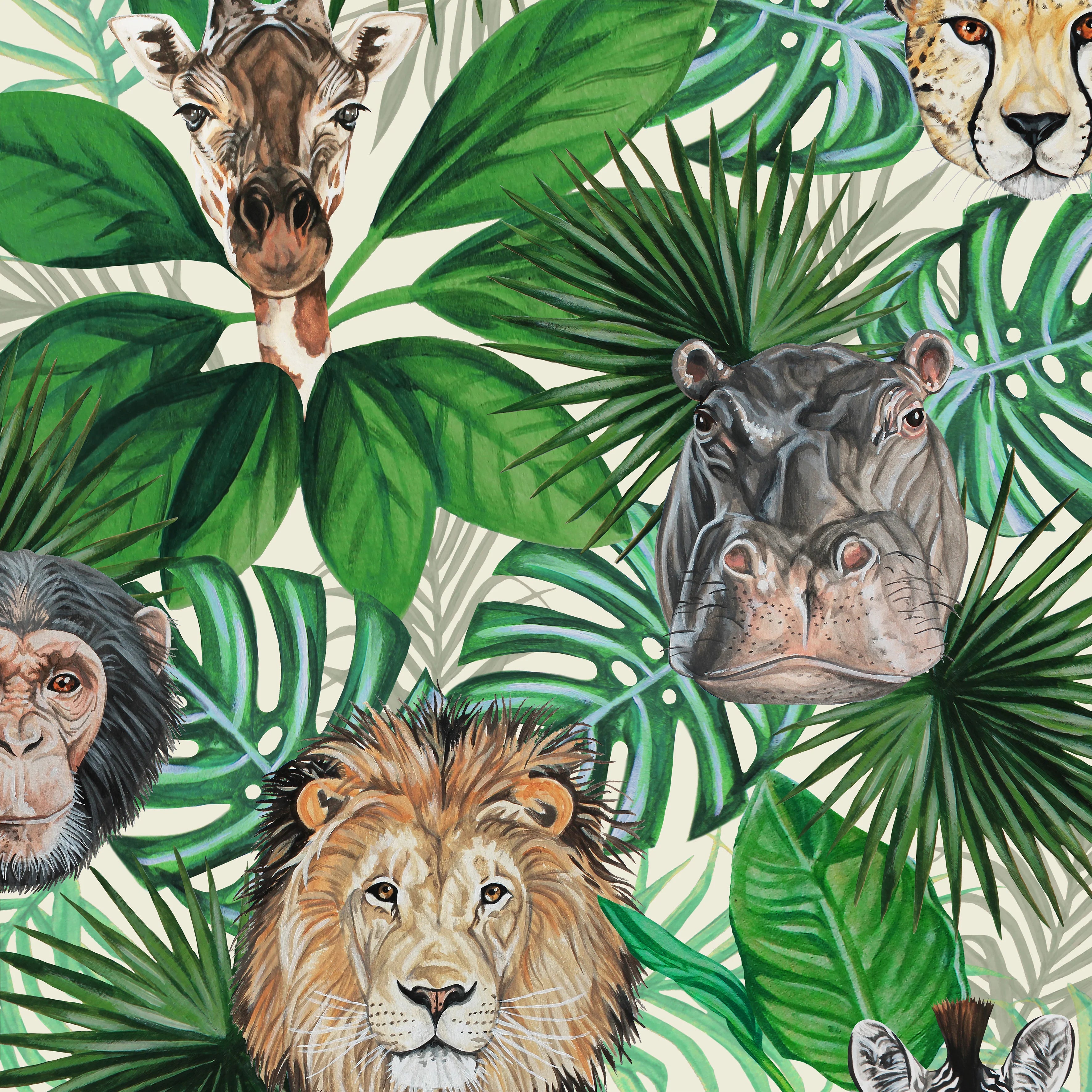 Geoffrey & Friends Wallpaper by Graduate Collection