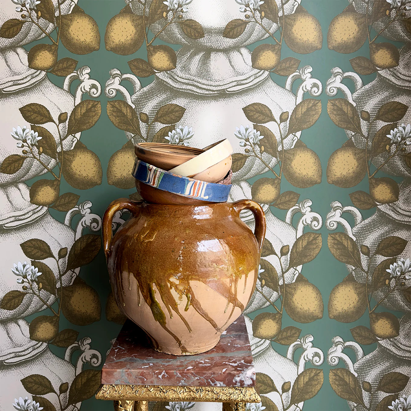 Limoncello wallpaper by Studio Lisa Bengtsson