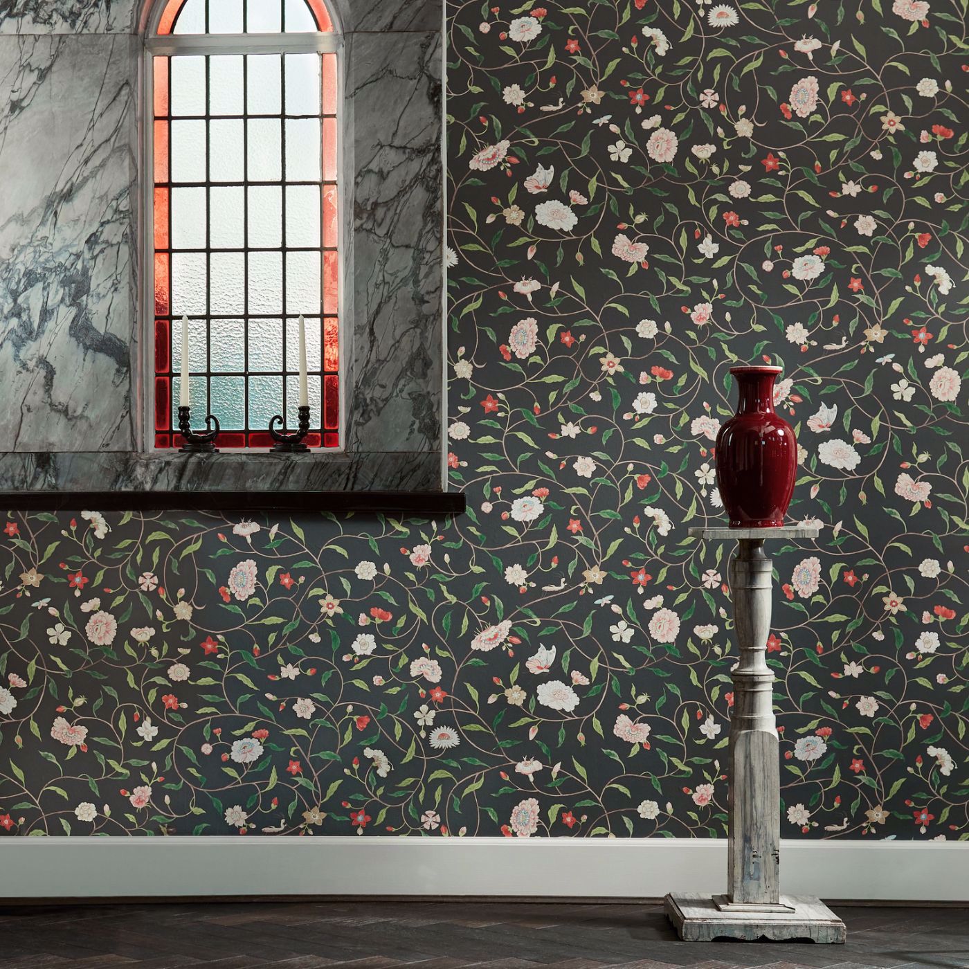 Henrietta's Trail Wallpaper by Zoffany