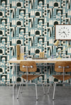 Hey! Manhattan Wallpaper by Mini Moderns