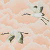 Cranes In Flight Wallpaper by Harlequin