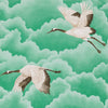 Cranes In Flight Wallpaper by Harlequin