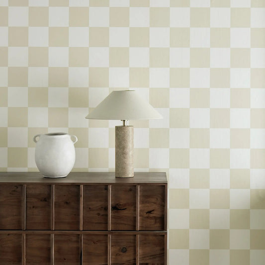 Blenets Check Wallpaper by Harlequin