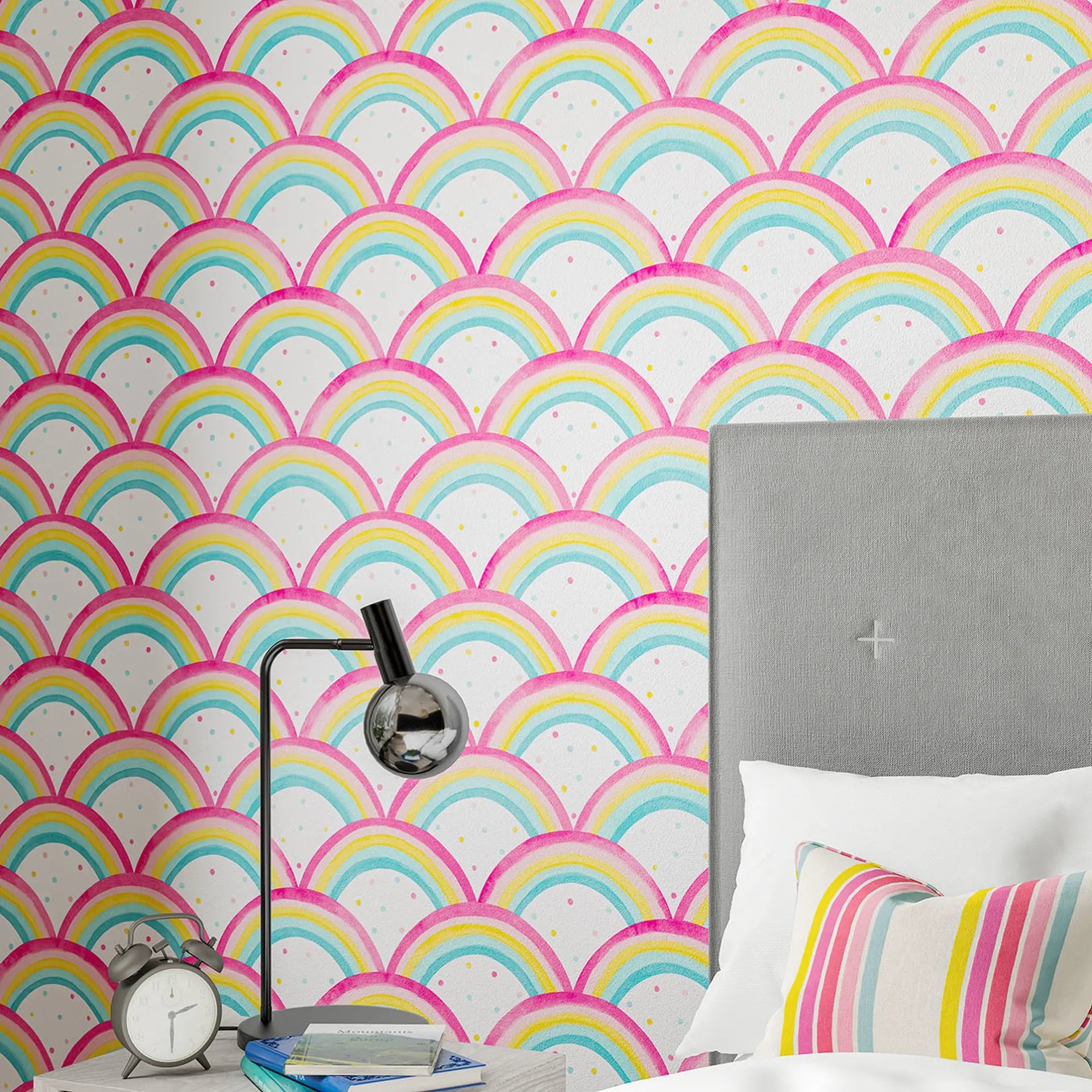 Rainbow Brights Wallpaper by Harlequin