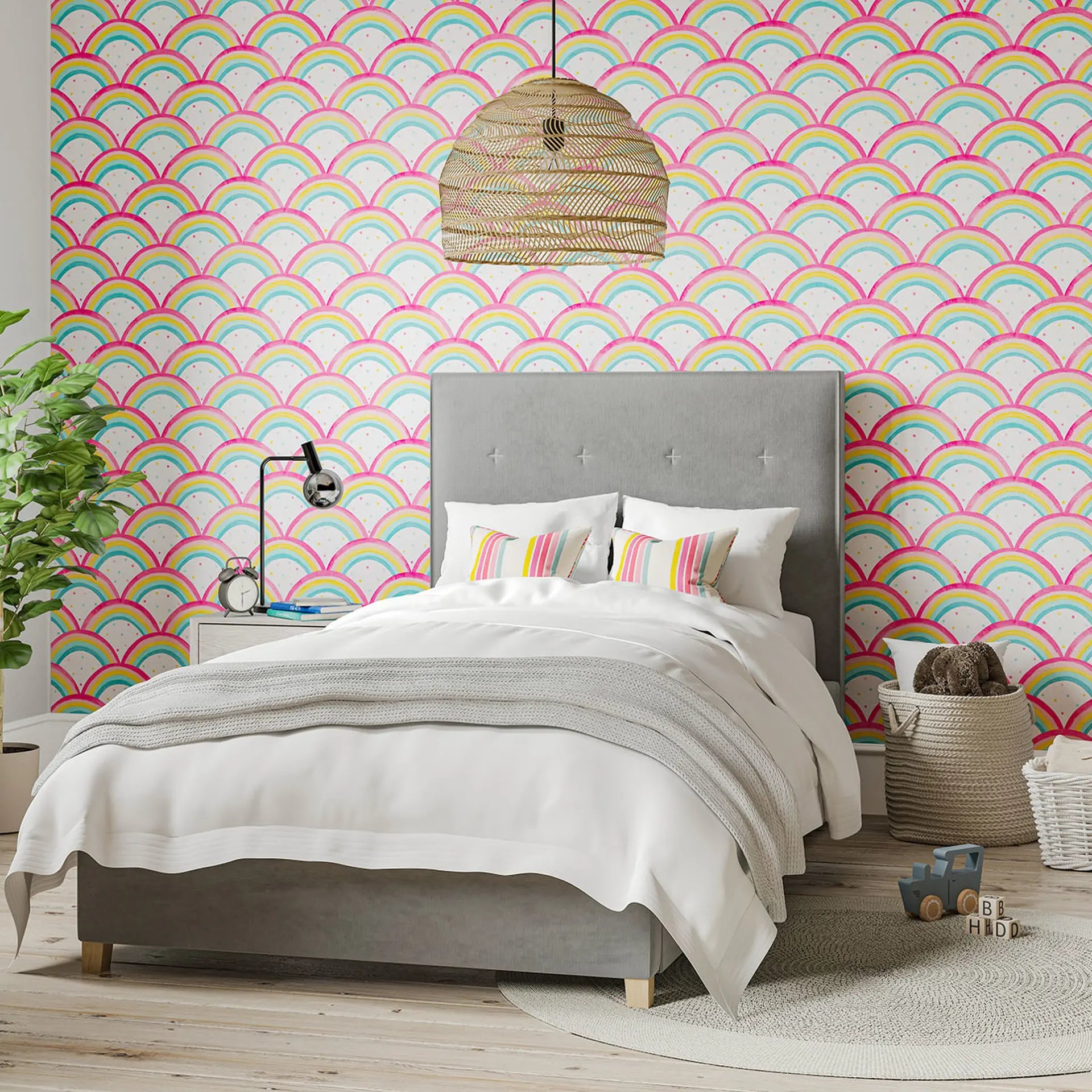Rainbow Brights Wallpaper by Harlequin
