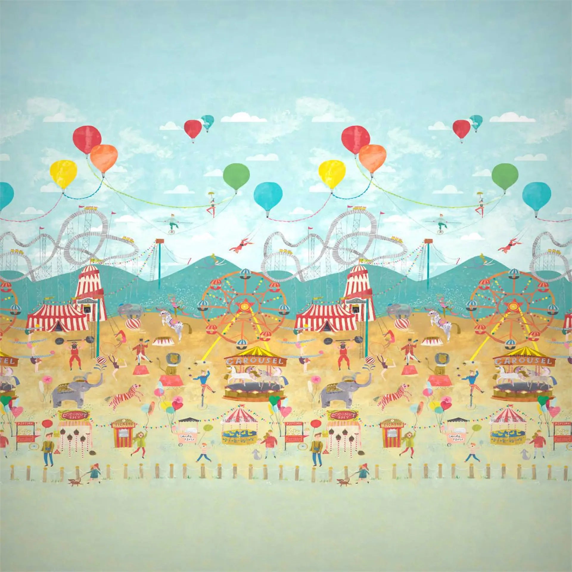 Life Is A Circus Wallpaper by Harlequin