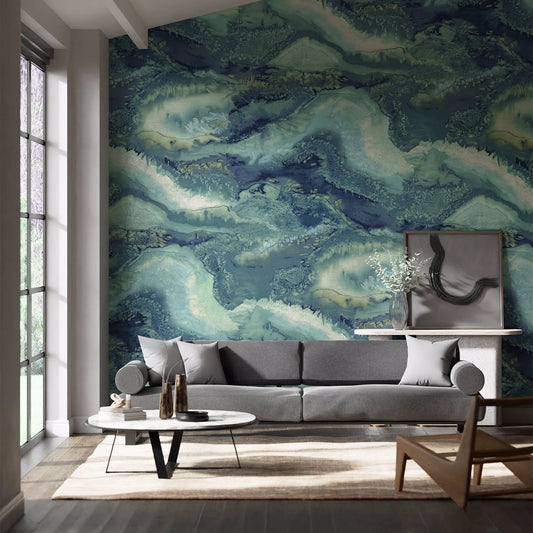 Reflected Obsidian Wallpaper by Harlequin