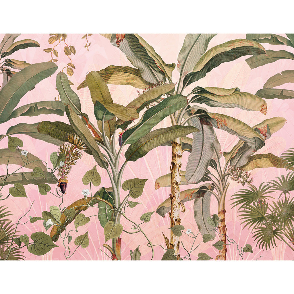 Plantation Tropical Jungle Mural