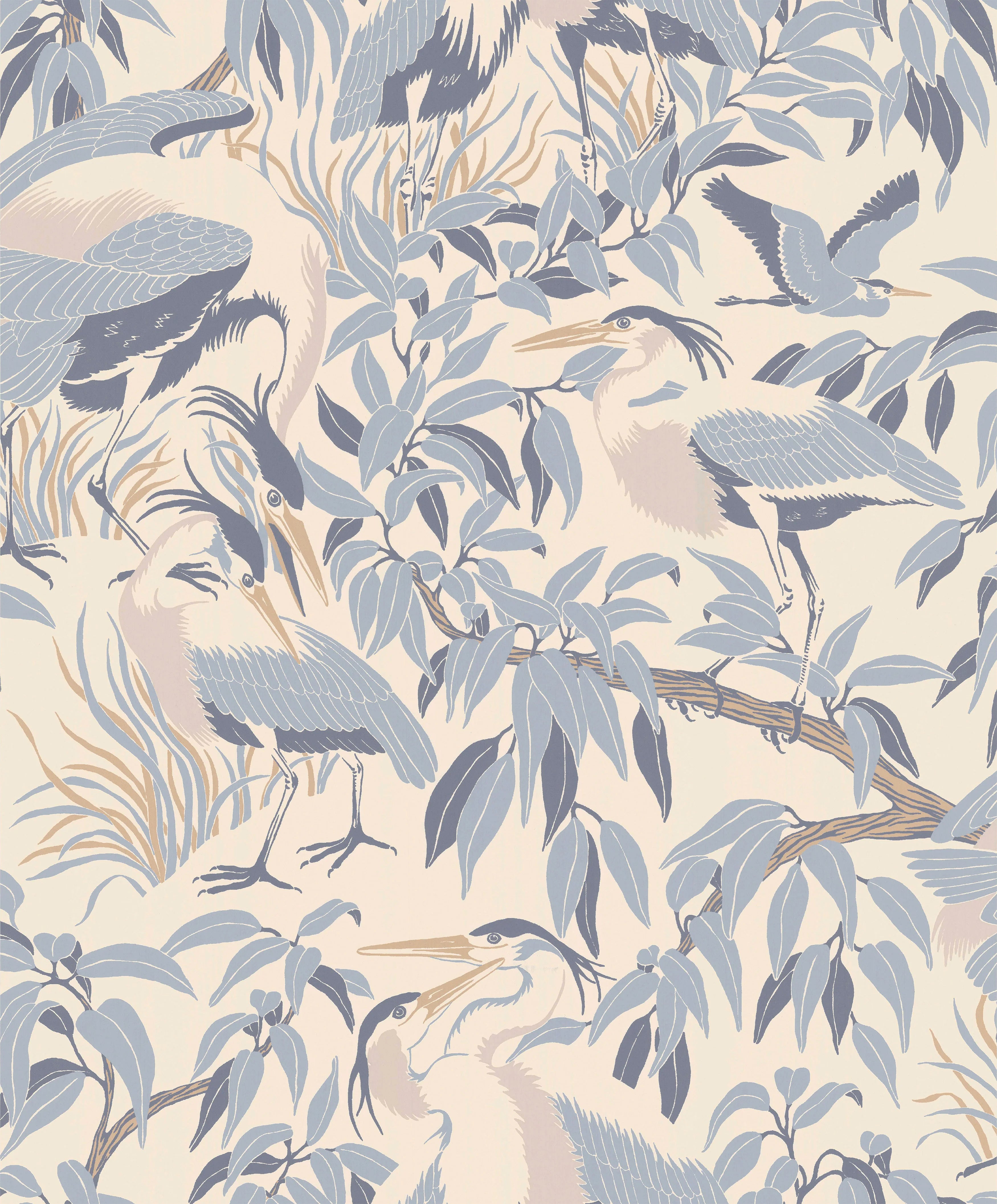 Herons Wallpaper by Långelid Von Brömssen