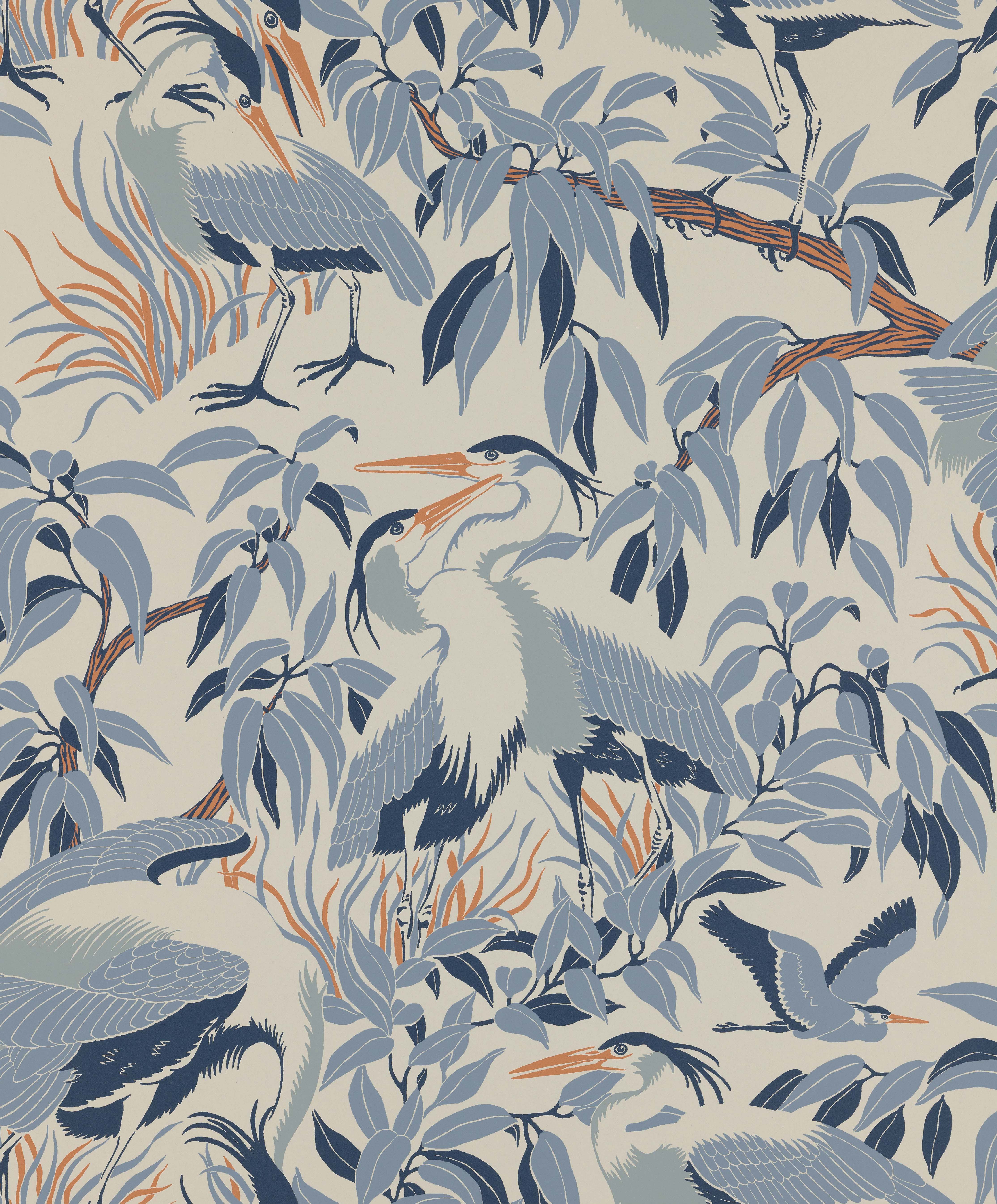 Herons Wallpaper by Långelid Von Brömssen