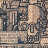 Hit the North Superwide Cork Wallpaper by The Monkey Puzzle Tree (Sold per Lineal Metre)