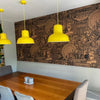 Hit the North Superwide Cork Wallpaper by The Monkey Puzzle Tree (Sold per Lineal Metre)