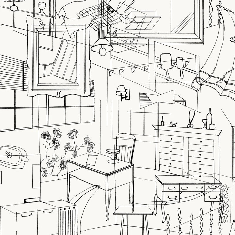 Homes Wallpaper by Erica Wakerly