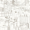 Homes Wallpaper by Erica Wakerly