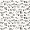Houses Wallpaper by Erica Wakerly