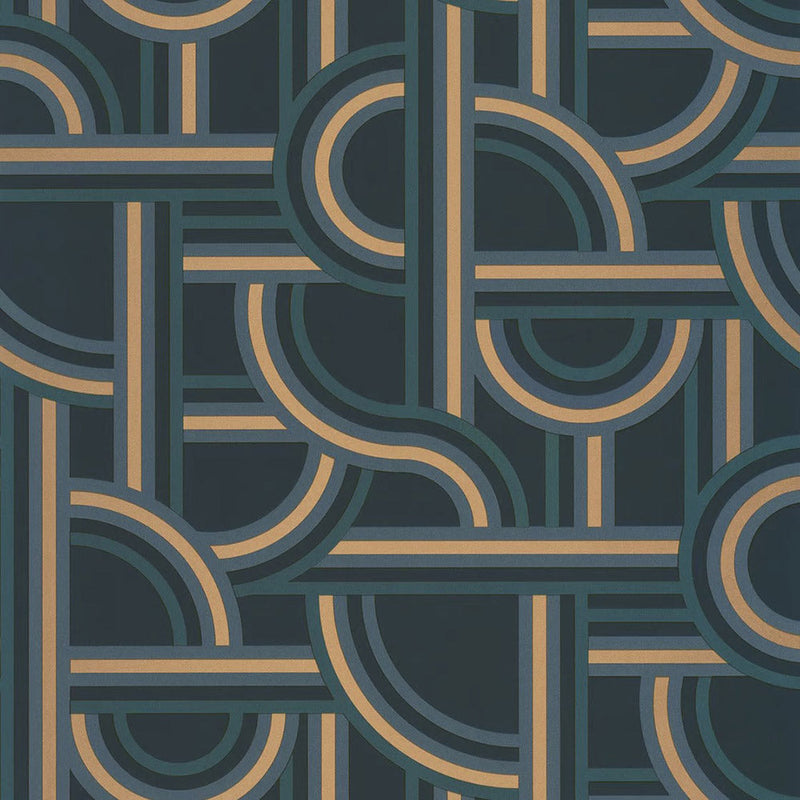 Labyrinth Impass Wallpaper by Casadeco