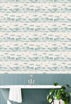 Postcard to Inger Wallpaper by Mini Moderns