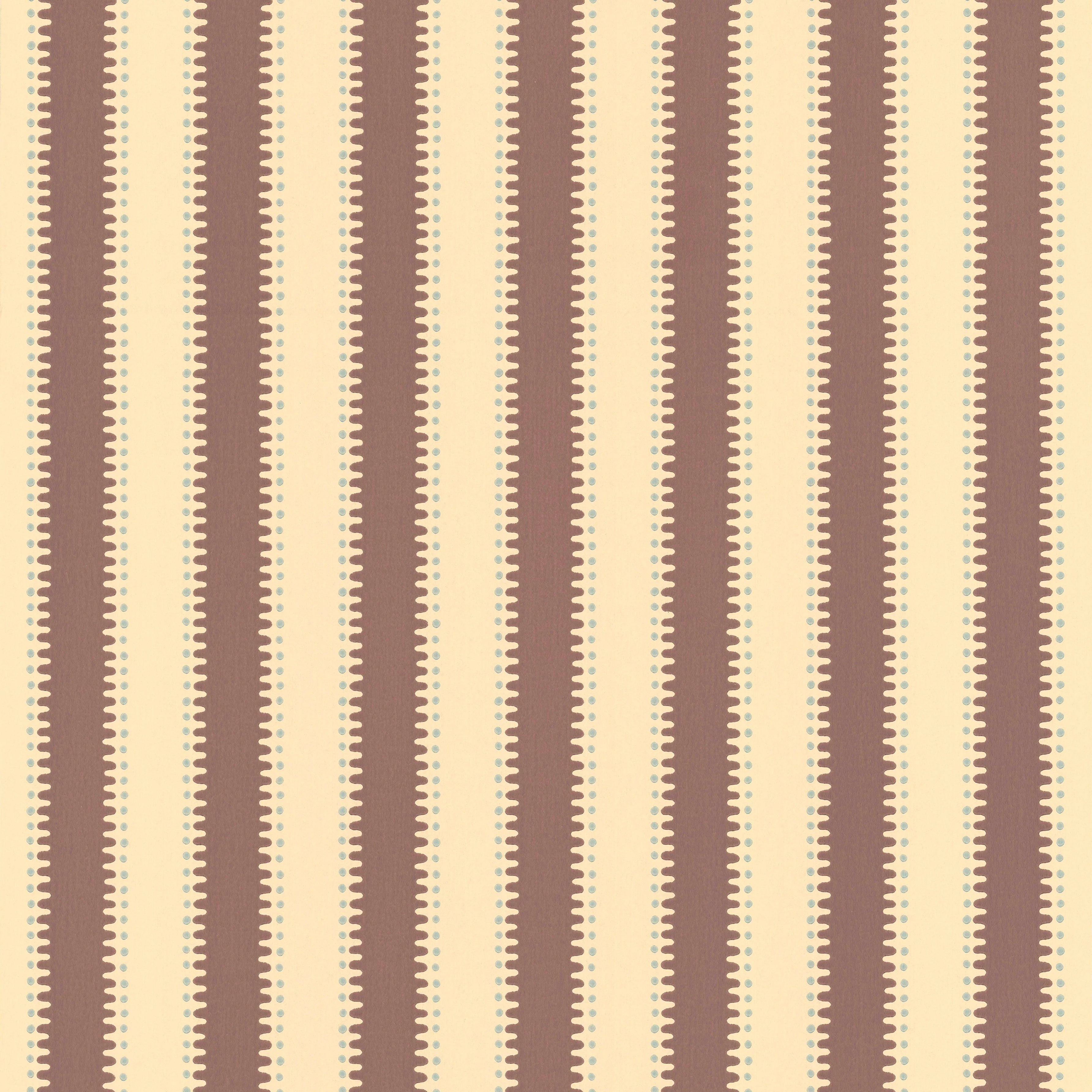 Jagged Stripe Wallpaper by Långelid Von Brömssen